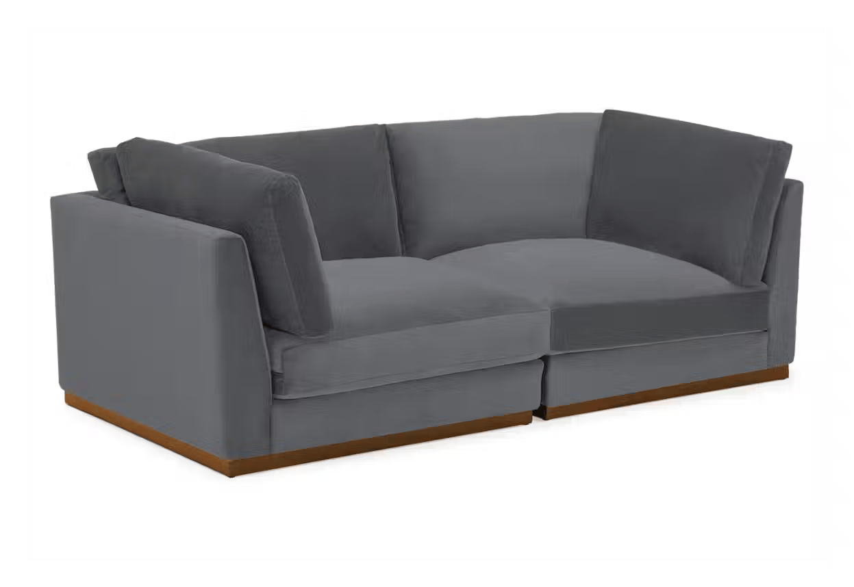 Holt Corner Chair Loveseat + Ottoman