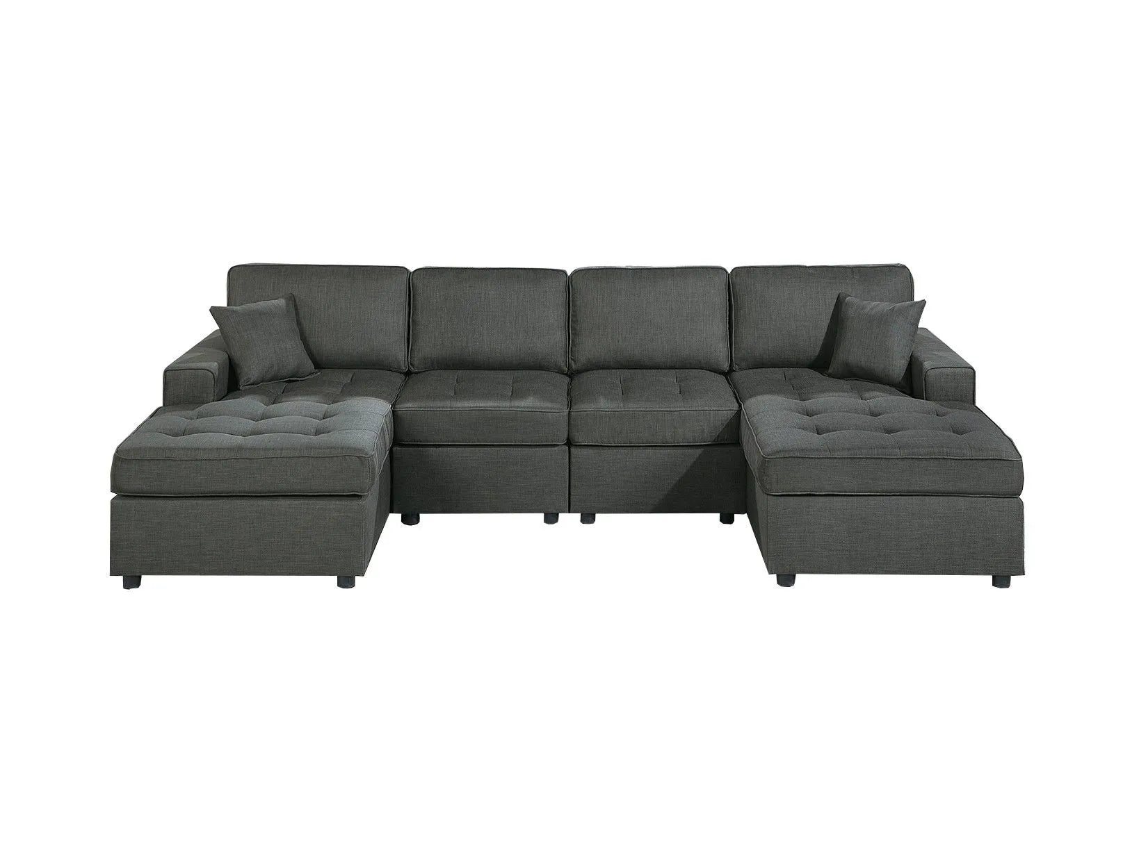 Double Chaise Sectional Sofa