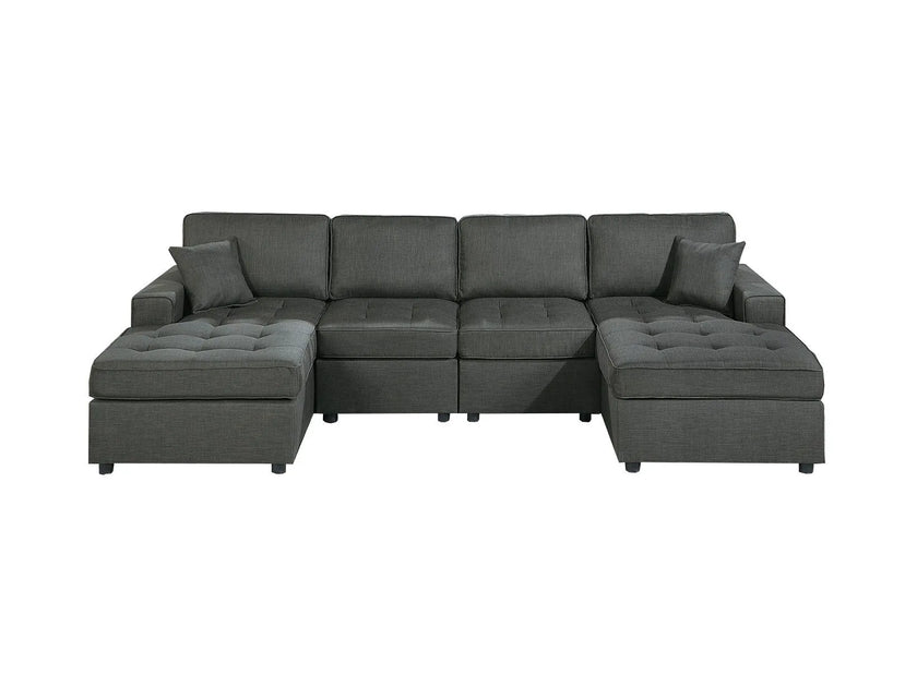 Double Chaise Sectional Sofa