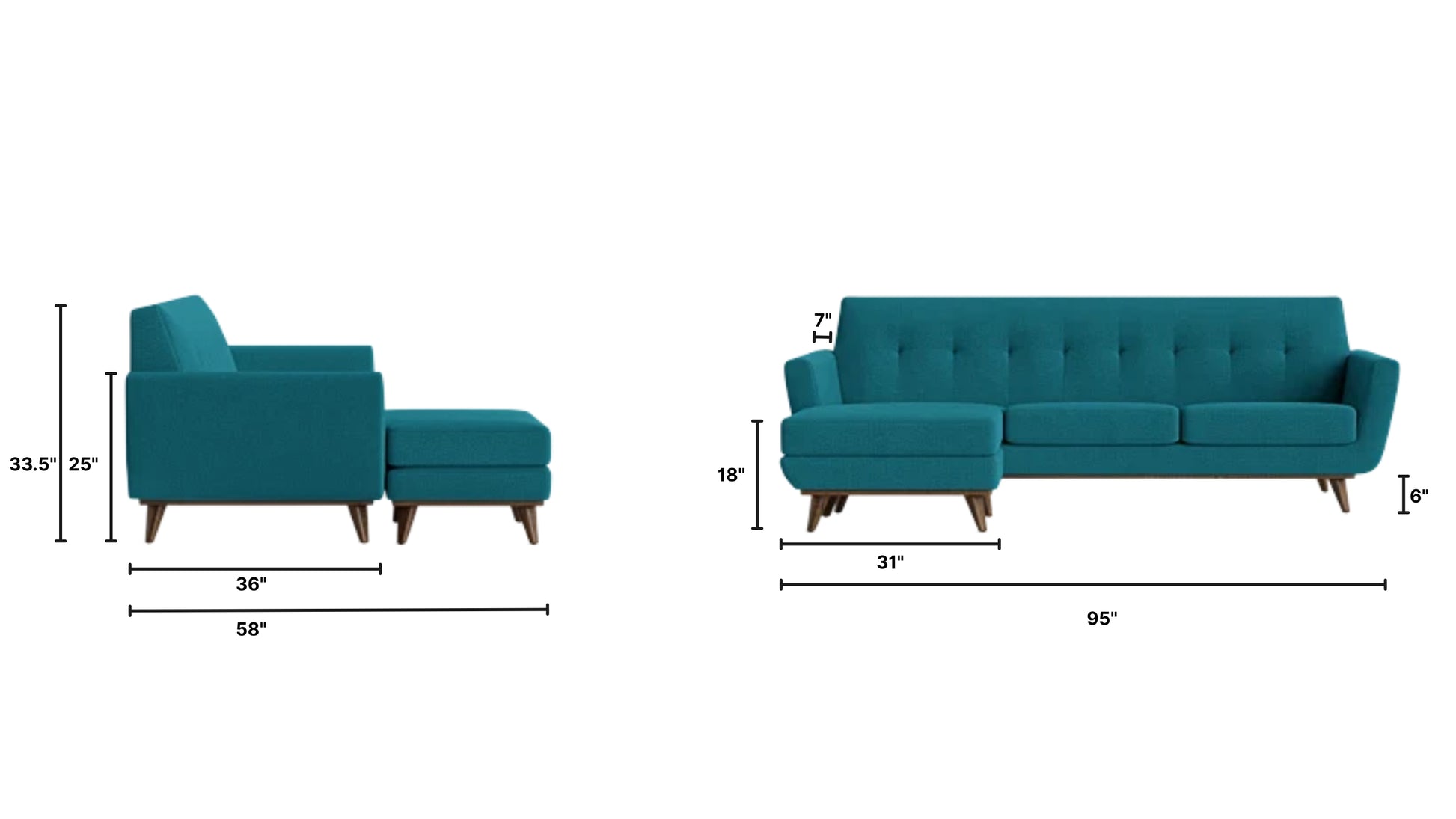 Hughes Reversible Sectional