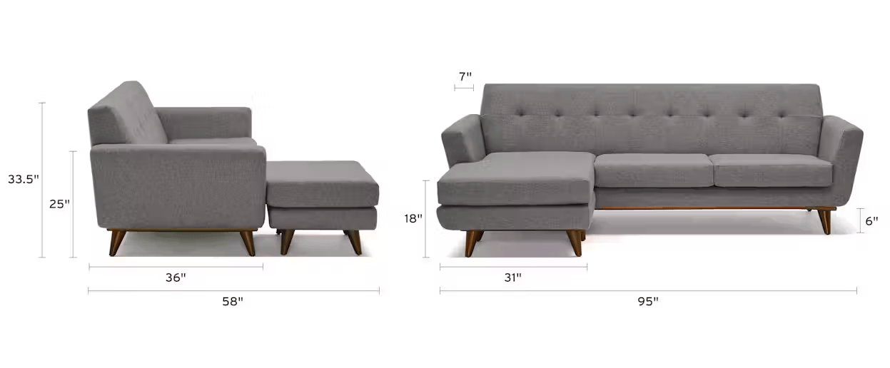 Hughes Reversible Sectional