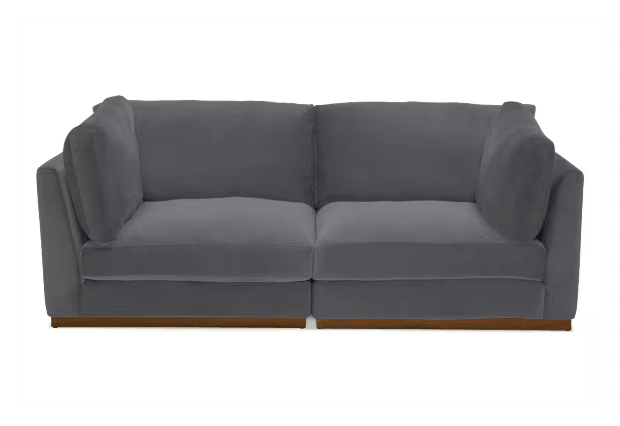 Holt Corner Chair Loveseat + Ottoman