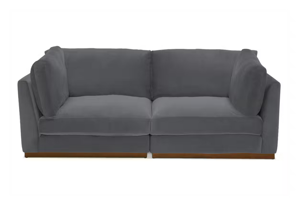 Holt Corner Chair Loveseat + Ottoman