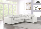 Switch Meridian Serene Linen Cloud 4 pc sectional 2 image
