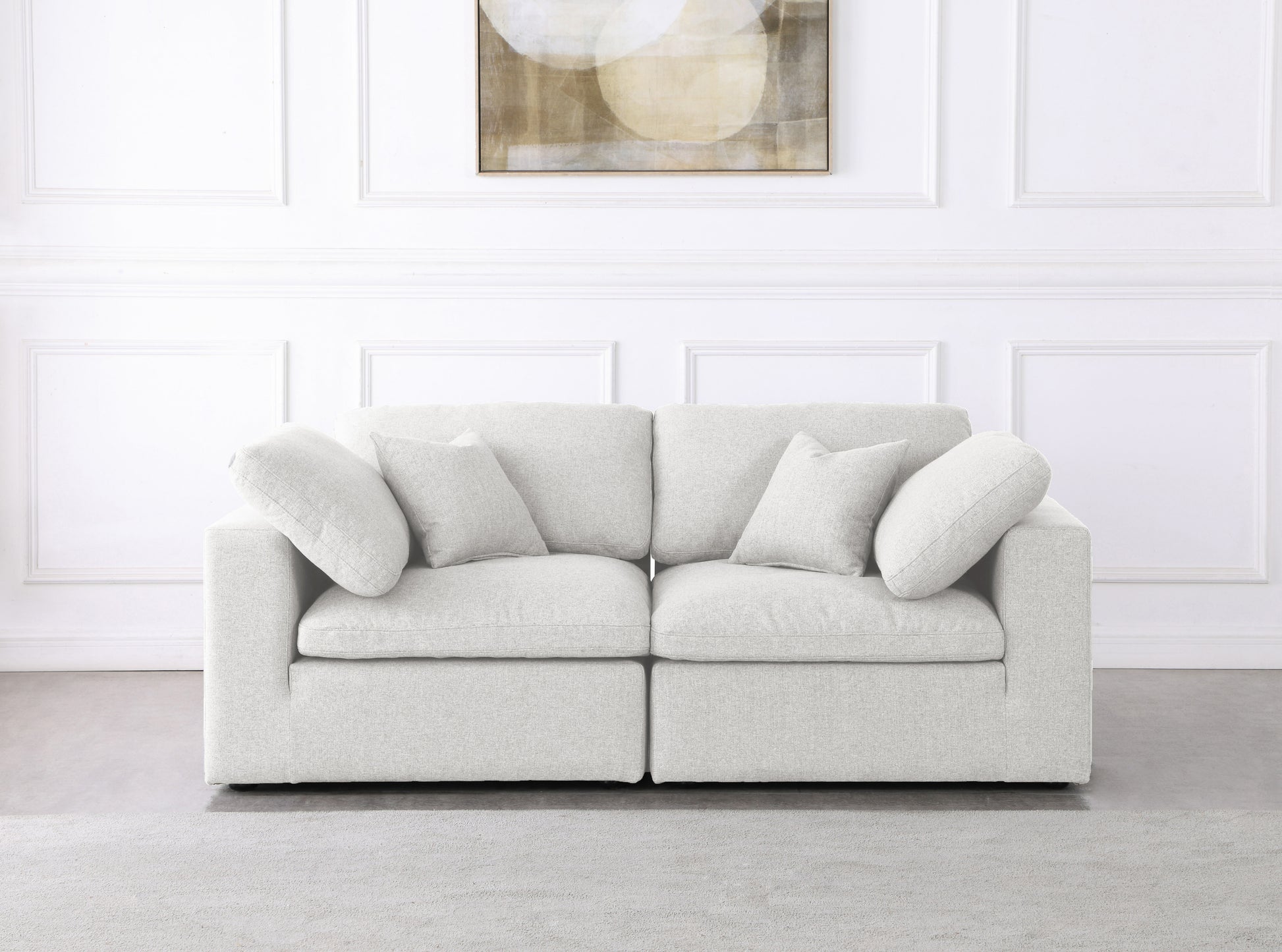 Meridian Serene Linen Cloud 2 pc