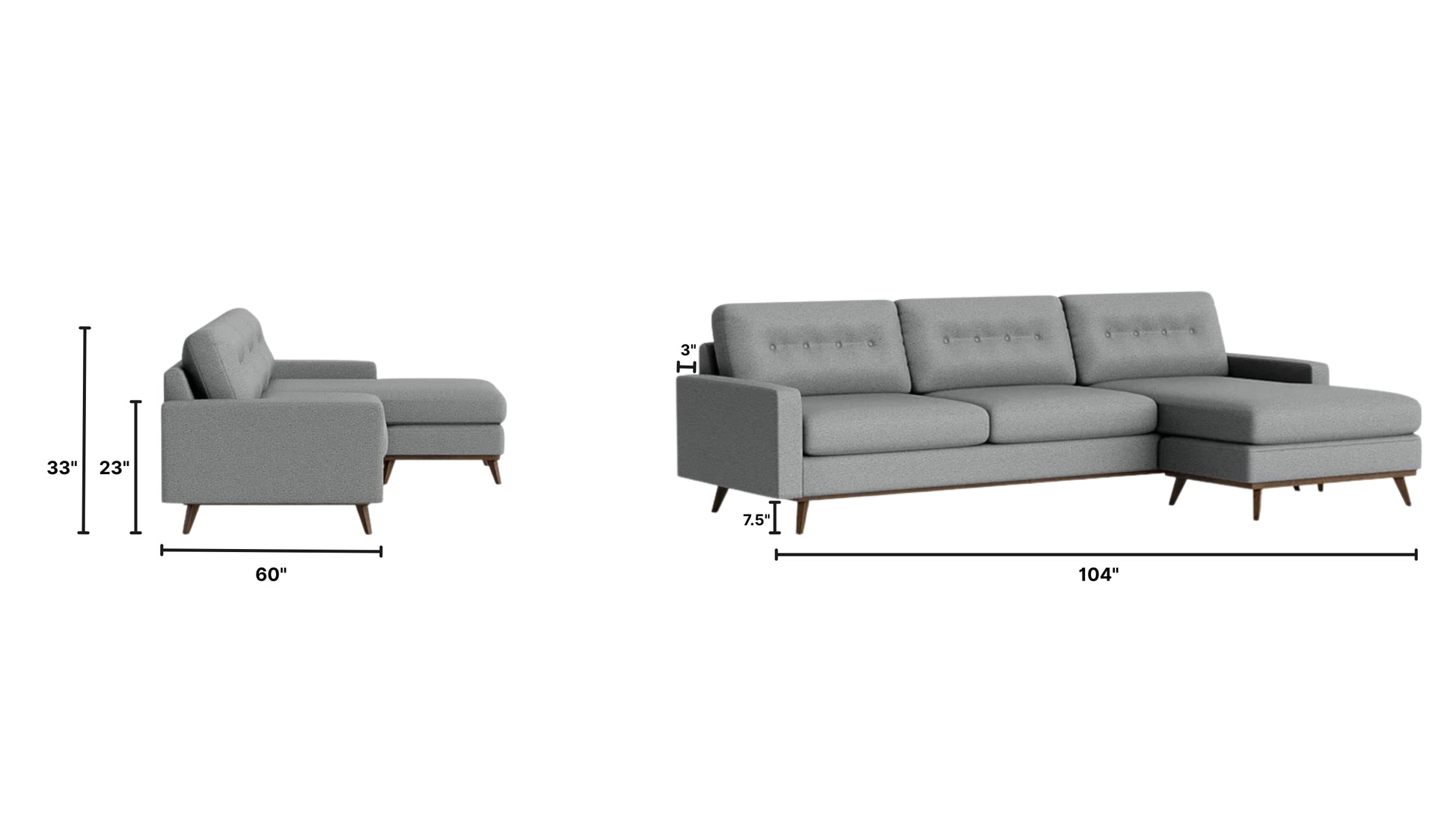 Hopson Reversible Sectional