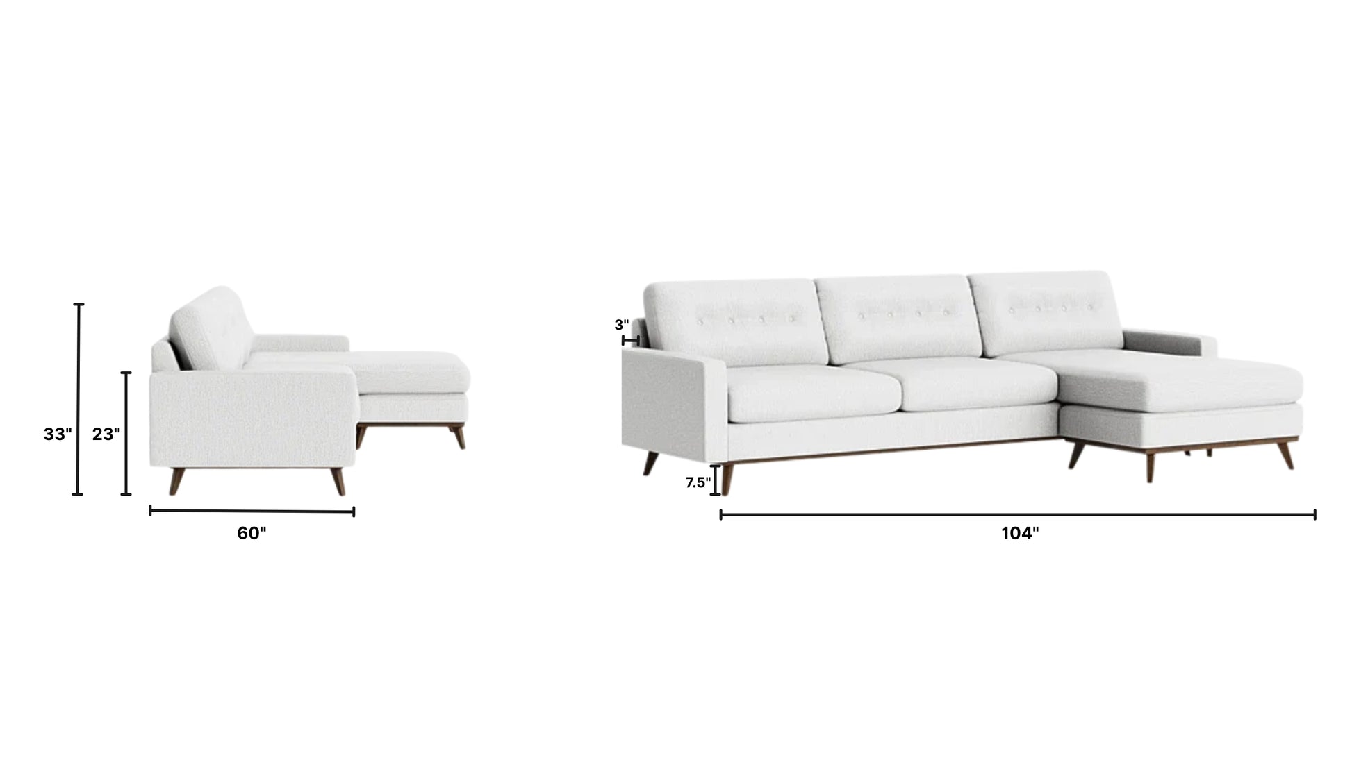 Hopson Reversible Sectional