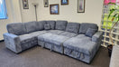 Switch Corduroy 4-Piece Convertible Sectional 3 image